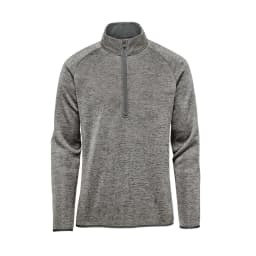 Stormtech Men's Yosemite 1/2 Zip Pullover in GRANITE HEATHER