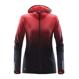 Stormtech Women's Meta Hoody in BRIGHT RED