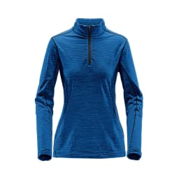 Stormtech Women's Base Thermal 1/4 Zip Pullover in OCEAN