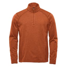 Stormtech Men's Treeline 1/4 Zip Pullover in RUST HEATHER