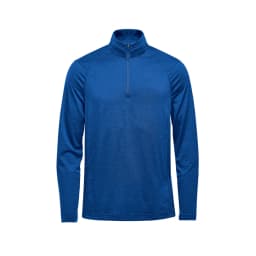 Stormtech Men's Milano 1/4 Zip Pullover in CLASSIC BLUE HEATHER
