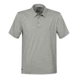 Stormtech Men's Solstice Performance Polo in COOL SILVER