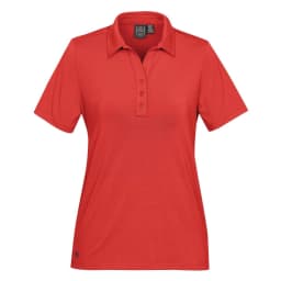 Stormtech Women's Solstice Performance Polo in BRIGHT RED