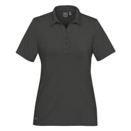Stormtech Women's Solstice Performance Polo in CARBON