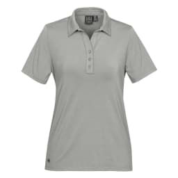 Stormtech Women's Solstice Performance Polo in COOL SILVER