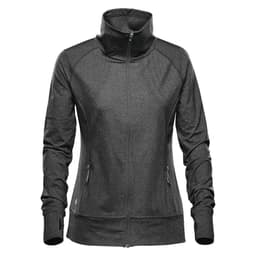 Stormtech Women’s Pacific Knit Full Zip in GRAPHITE HEATHER