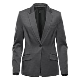 Stormtech Women's Delano Knit Blazer in GRAPHITE HEATHER