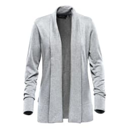 Stormtech Women's Soho Cardigan in GREY HEATHER