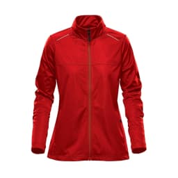 Stormtech Women's Greenwich Lightweight Softshell Jacket in BRIGHT RED