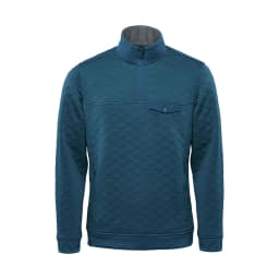 Stormtech Men's Montero 1/4 Zip Pullover in STEEL BLUE