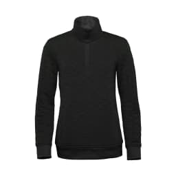 Stormtech Women's Montero 1/4 Zip Pullover in DARK CHARCOAL HEATHER