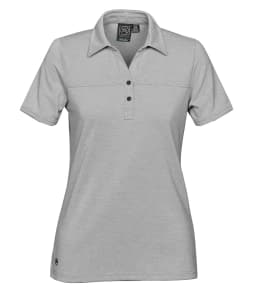 Stormtech Women's Rhodes Performance Polo in COOL SILVER