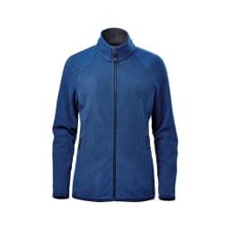 Stormtech Women's Novarra Full Zip Jacket in CLASSIC BLUE STRIPE