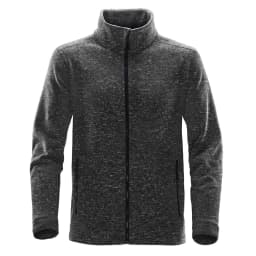 Stormtech Men's Tundra Sweater Fleece Jacket in DOLPHIN HEATHER
