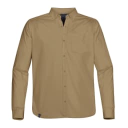 Stormtech Men's Cannon Twill Shirt in TAN