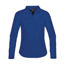 Stormtech Women's Cannon Twill Shirt in FEDERAL BLUE