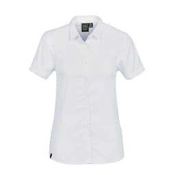 Stormtech Women's Cannon Short Sleeve Shirt in WHITE