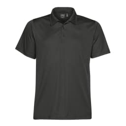 Stormtech Men's Eclipse H2X-DRY Pique Polo in CARBON