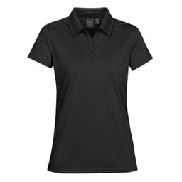 Stormtech Women's Eclipse H2X-DRY Pique Polo in BLACK