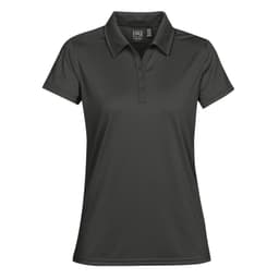 Stormtech Women's Eclipse H2X-DRY Pique Polo in CARBON