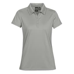Stormtech Women's Eclipse H2X-DRY Pique Polo in COOL SILVER