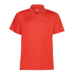 Stormtech Men's Phoenix H2X-DRY Polo in HOT RED