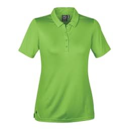 Stormtech Women's Aurora Polo in SPRING GREEN