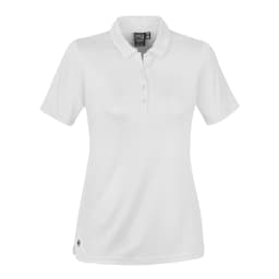 Stormtech Women's Aurora Polo in WHITE