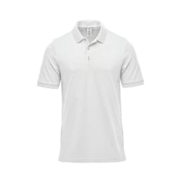Stormtech Men's Ferrera S/S Polo in WHITE
