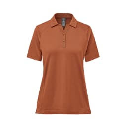 Stormtech Women's Oasis S/S Polo in RUST