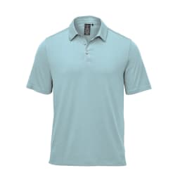 Stormtech Men's Settebello S/S Polo in ICE BLUE