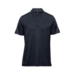 Stormtech Men's Volante H2X-DRY S/S Polo in MIDNIGHT HEATHER