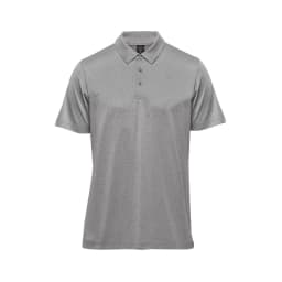 Stormtech Men's Volante H2X-DRY S/S Polo in GRANITE HEATHER