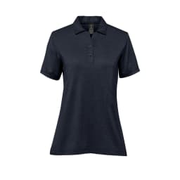 Stormtech Women's Volante H2X-DRY S/S Polo in MIDNIGHT HEATHER