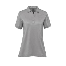 Stormtech Women's Volante H2X-DRY S/S Polo in GRANITE HEATHER