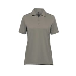 Stormtech Women's Nevada S/S Micro Pique Polo in GRANITE