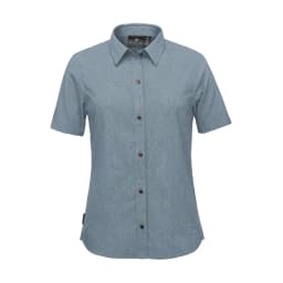 Stormtech Women's Azores Quick Dry Shirt in RETRO BLUE