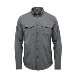 Stormtech Men's Azores Quick Dry L/S Shirt in HEATHER GREY