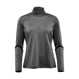 Stormtech Women's Augusta 1/4 Zip Pullover in GRAPHITE