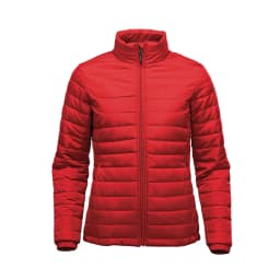 Stormtech Women's Nautilus Quilted Jacket in BRIGHT RED
