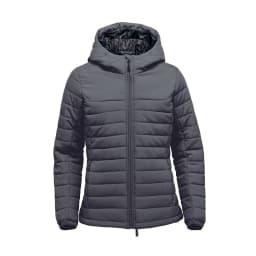 Stormtech Women's Nautilus Quilted Hoody in DOLPHIN