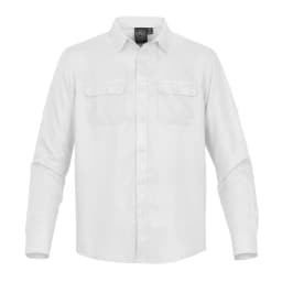 Stormtech Men's Safari Shirt in WHITE