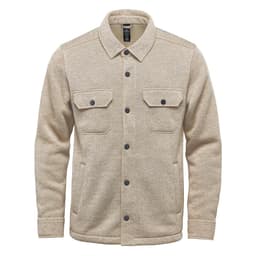 Stormtech Avalante Fleece Shacket in OATMEAL HEATHER