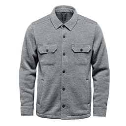 Stormtech Avalante Fleece Shacket in GRANITE HEATHER