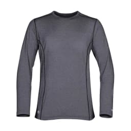 Stormtech Women's Lotus H2X-DRY Long Sleeve Tee in NAVY MELANGE