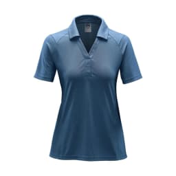 Stormtech Women's Mistral Heathered Polo in OCEAN
