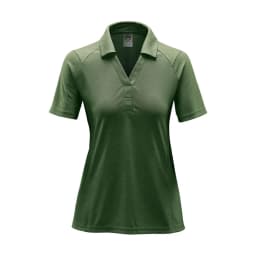 Stormtech Women's Mistral Heathered Polo in EARTH