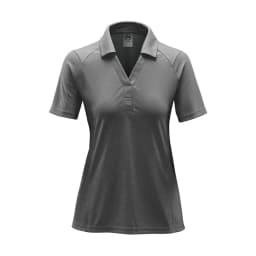 Stormtech Women's Mistral Heathered Polo in DOLPHIN