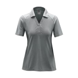Stormtech Women's Mistral Heathered Polo in TITANIUM