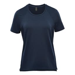 Stormtech Women's Tundra Performance Short Sleeve Tee in NAVY